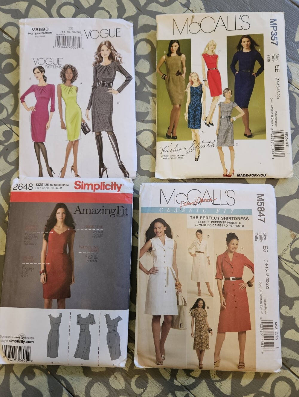 Classic Womens Dress Sewing Patterns